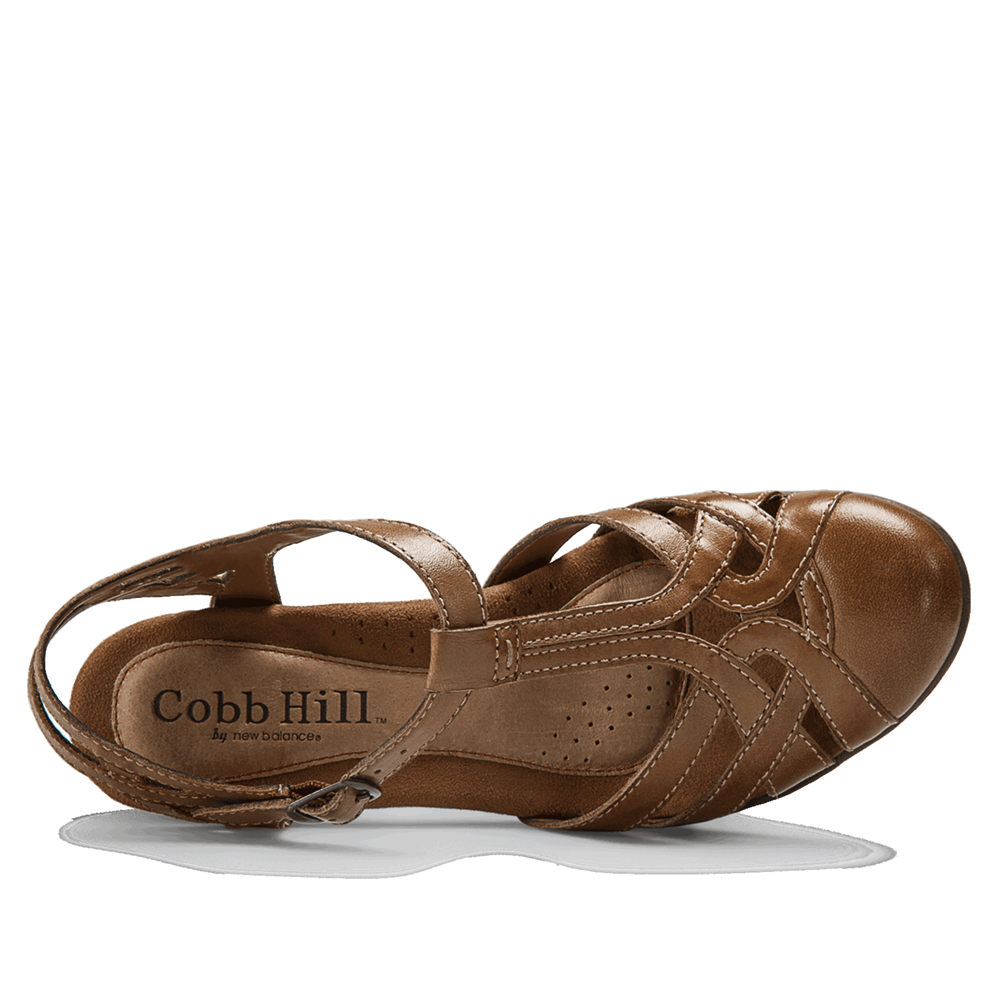 Rockport Sandals For Womens Brown - Cobb Hill Aubrey T-Strap - WJ4239687